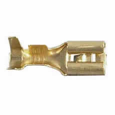 Push-On Terminal with Locking Tag - 4.80mm for 1.00-2.50mm² cable 1000 pk