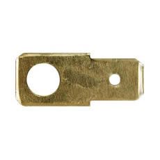 Push-On Terminal - 6.30mm Blade, 5.00mm Hole 50 pk
