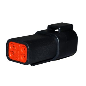 4 way Male Deutsch DT Series Connector wedgelock only (wedge) Pk 100