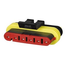 Durite AMP Superseal 1.5mm - 6 Pin Female