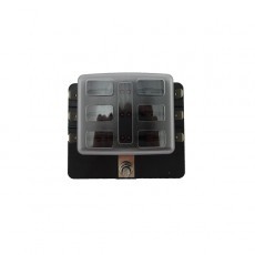 Durite 6 Way LED Fuse Box - 32V