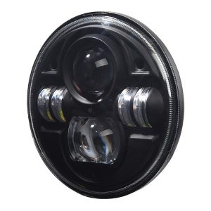 7" Round Headlamp Unit, Dip/Main Beam - Right Hand Drive