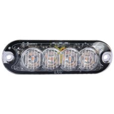 R10 R65 High Intensity 4 Amber LED Warning Light (12 flash patterns)