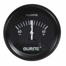 Illuminated Ammeter - 52mm 60-0-60A