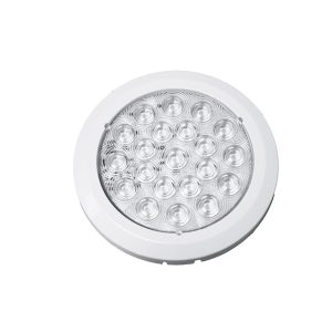 Durite White LED Roof Lamp, 21 Bright White LED's - IP67, 12V/24V
