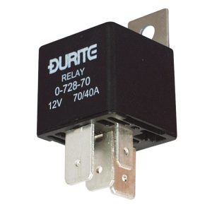 Durite Mini Durite Heavy Duty Chage Over Relay 30/40A 24V