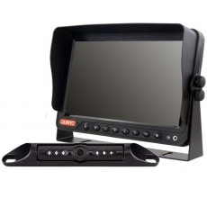 Durite 0-774-73, 7", 720p AHD Rear View Number Plate Camera Kit (1080p Camera) 12/24v