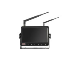 7" Wireless QUAD TFT LCD CCTV Monitor (4 camera inputs with split view) - 12/24V