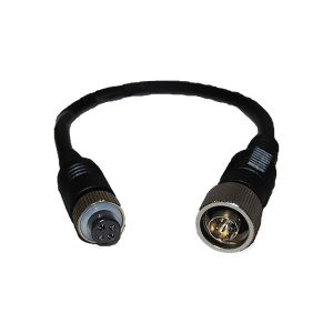 Adaptor 2 Female 4 Pin Screw Connector to Male S Video Screw Connector