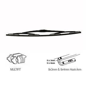 Durite Heavy-Duty 20" 510mm Wiper Blade - Hook Fitting