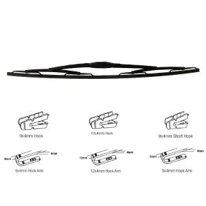Durite Heavy-Duty 28" 700mm Wiper Blade - Short Hook Fitting