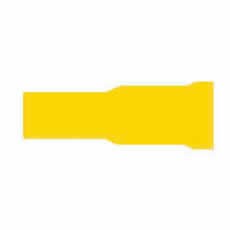 Yellow Pre-Insulated Receptacle Terminals - 5.00mm 50 pk