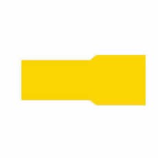 Yellow Pre-Insulated Push-On Terminals - 6.30mm 50 pk
