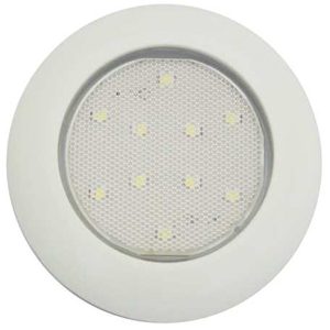 Slim Circular Interior Lamp - 12/24V