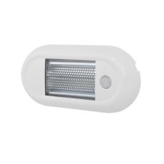 Roof Lamp, PIR LED White, IP67, ECE R10 - 12/24V