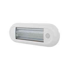 Roof Lamp, PIR LED White, IP67, ECE R10 - 12/24V