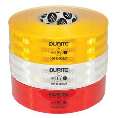 WHITE Self-Adhesive Continuous Reflective Tape – 50mm x 50m
