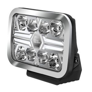 Hella LED-Spotlight - Blade Chrome RE 9" - 12/24V - White/Amber